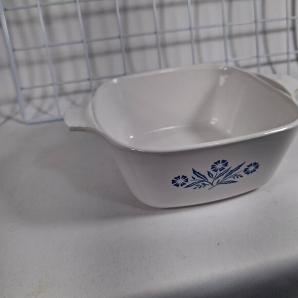 Corning Ware Blue Cornflower Casserole Dish P-43-B 700ml Vintage No Lid - Picture 5 of 11